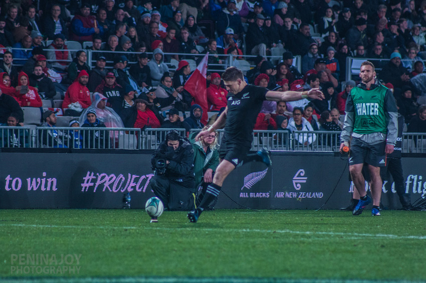 Beauden converts