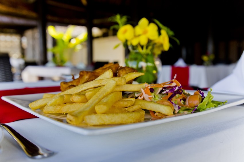 Fish & Chips at Le Lagoto