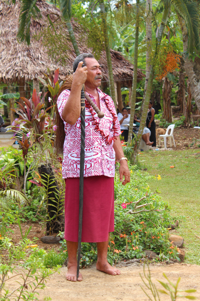 Tulafale Ali'i from Vaito'omuli, Palauli - Pousui Pou Pinota