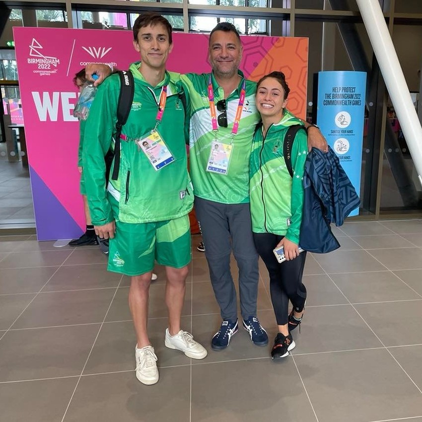 Cook Islands swimmers