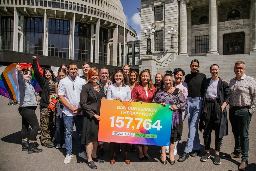 Number of petitions to ban conversion therapy (PC: Supplied)