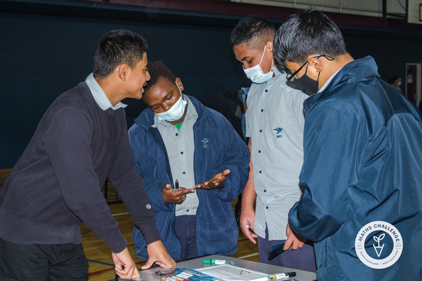 Māngere College competitor Sione Alofaki says “here you meet new people, have fun and build your brain." Photo: Supplied