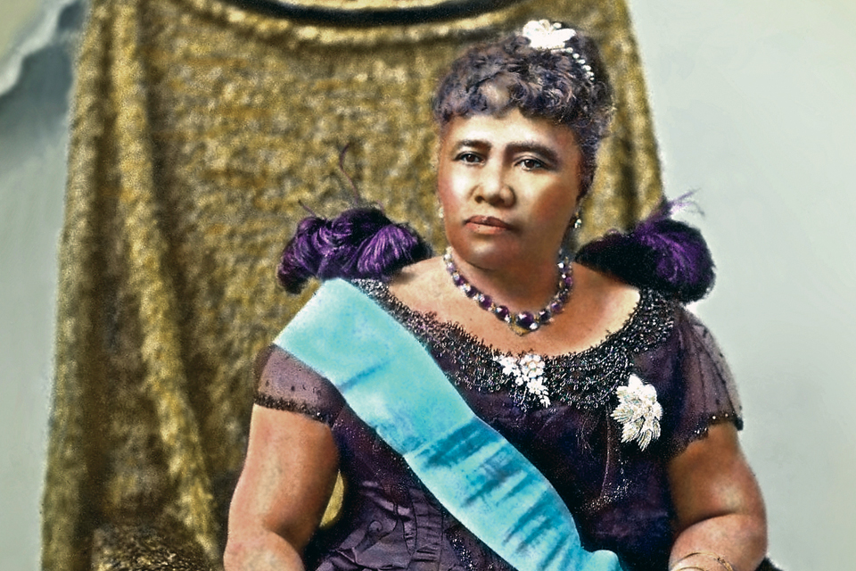 Queen Liliuokalani of Hawaii —