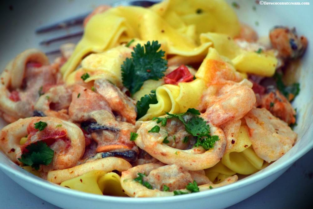 Coconut Seafood Pasta — The world’s largest hub of